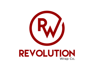 Revolution Wrap Co. logo design by BlessedArt