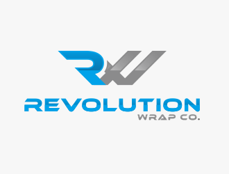 Revolution Wrap Co. logo design by rizqihalal24