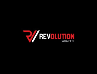 Revolution Wrap Co. logo design by ikdesign
