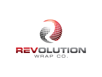 Revolution Wrap Co. logo design by ryanhead