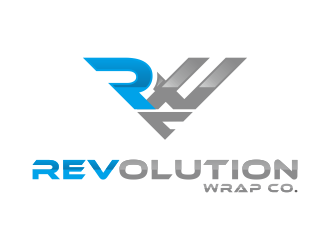 Revolution Wrap Co. logo design by rizqihalal24