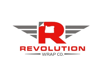 Revolution Wrap Co. logo design by Foxcody