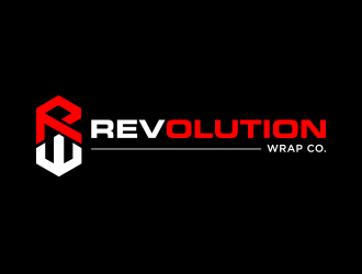 Revolution Wrap Co. logo design by Inlogoz