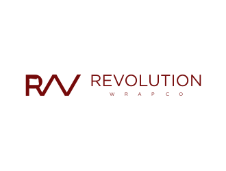 Revolution Wrap Co. logo design by enilno