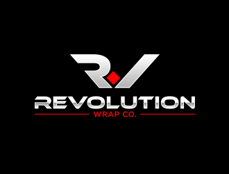 Revolution Wrap Co. logo design by Inlogoz
