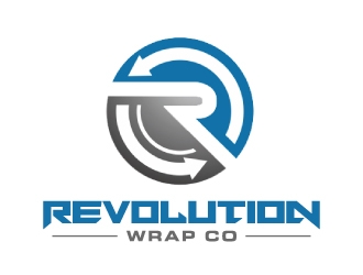 Revolution Wrap Co. logo design by nehel
