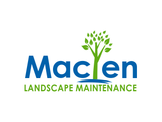 Maclen Landscape Maintenance logo design by Girly