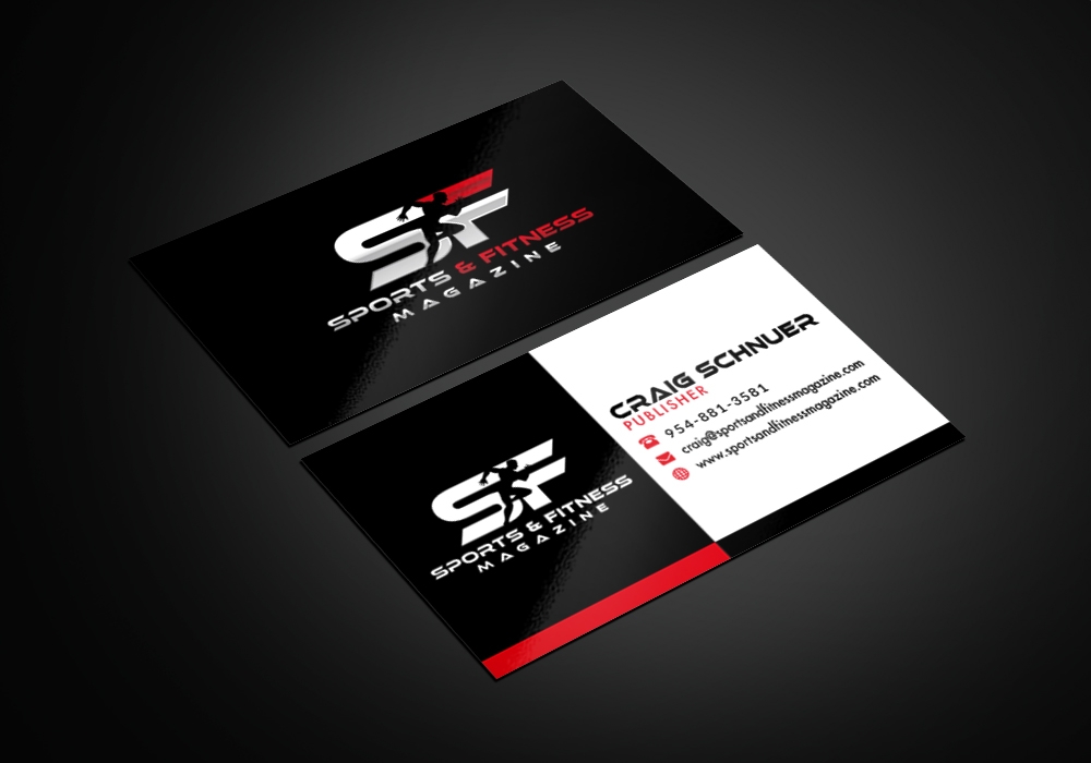 SPORTS & FITNESS MAGAZINE logo design by jhunior