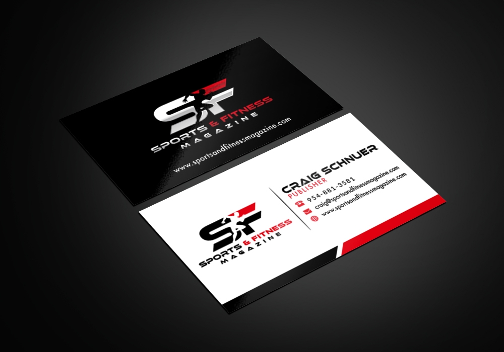 SPORTS & FITNESS MAGAZINE logo design by jhunior