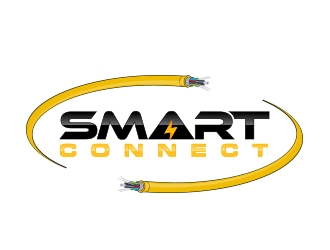 Smart Connect logo design by MarkindDesign
