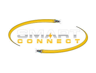 Smart Connect logo design by MarkindDesign