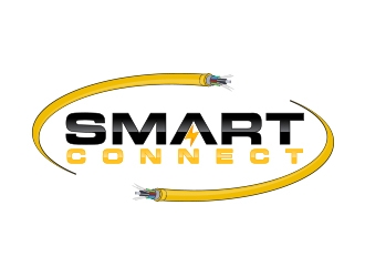 Smart Connect logo design by MarkindDesign