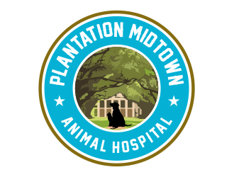Plantation Midtown Animal Hospital logo design by Girly