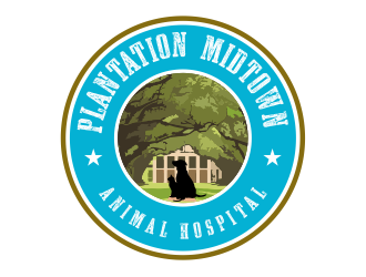 Plantation Midtown Animal Hospital logo design by Girly