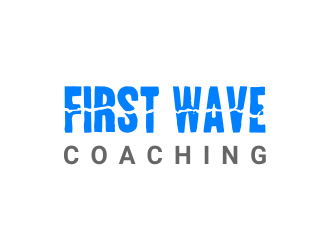 First Wave Coaching logo design by bluepinkpanther_