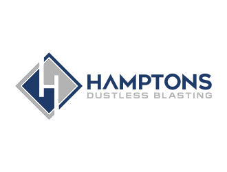 Hamptons Dustless Blasting logo design by done