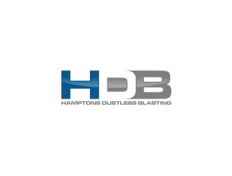 Hamptons Dustless Blasting logo design by Nurmalia