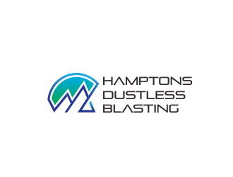 Hamptons Dustless Blasting logo design by dasam