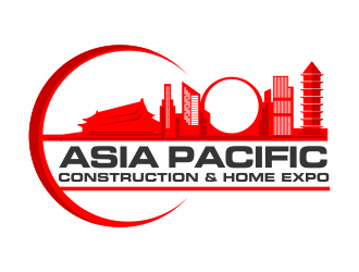 Asia Pacific Construction & Home Expo logo design by mutafailan