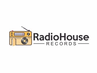 RadioHouse Records logo design by Ipung144