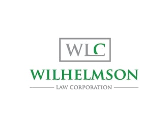 Wilhelmson Law Corporation logo design by Fear