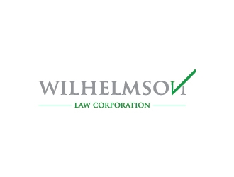 Wilhelmson Law Corporation logo design by Fear