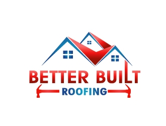 Better Built Roofing logo design by PMG