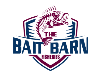 the bait barn fisheries logo design by ingepro