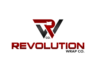 Revolution Wrap Co. logo design by pakNton