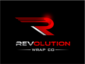 Revolution Wrap Co. logo design by Girly