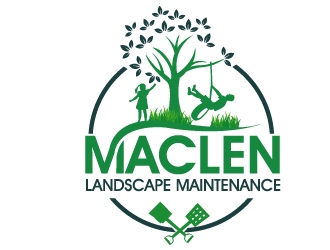 Maclen Landscape Maintenance logo design by PMG