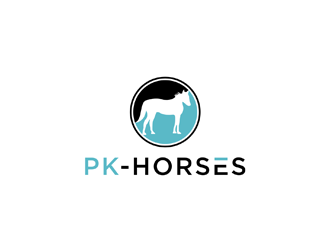 pk-horses logo design by johana