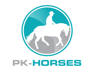 pk-horses logo design by Girly
