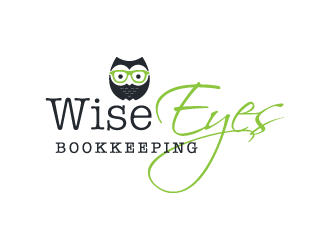 Wise Eyes Bookkeeping logo design by shadowfax
