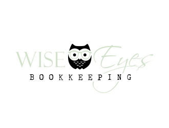 Wise Eyes Bookkeeping logo design by ruki