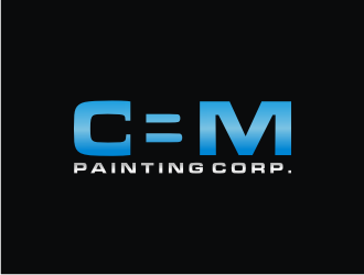 CBM Painting Corp. logo design by aflah