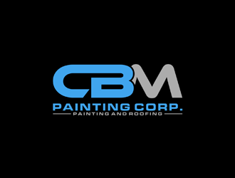 CBM Painting Corp. logo design by johana