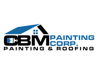 CBM Painting Corp. logo design by jm77788