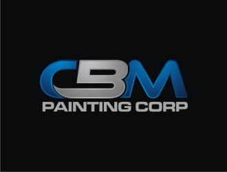 CBM Painting Corp. logo design by agil