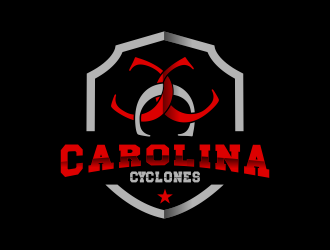 Carolina Cyclones logo design by qqdesigns