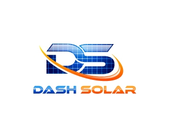 Dash Solar logo design by uttam