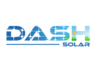 Dash Solar logo design by aldesign