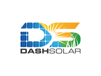 Dash Solar logo design by mhala