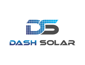 Dash Solar logo design by oke2angconcept
