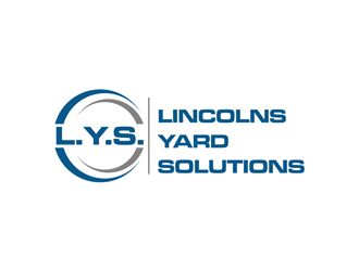 L.Y.S. Lincolns Yard Solutions logo design by EkoBooM