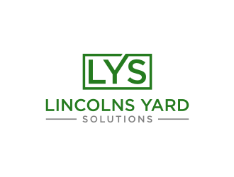 L.Y.S. Lincolns Yard Solutions logo design by dewipadi