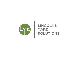L.Y.S. Lincolns Yard Solutions logo design by oke2angconcept