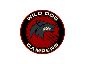 WILD DOG CAMPERS logo design by Kruger