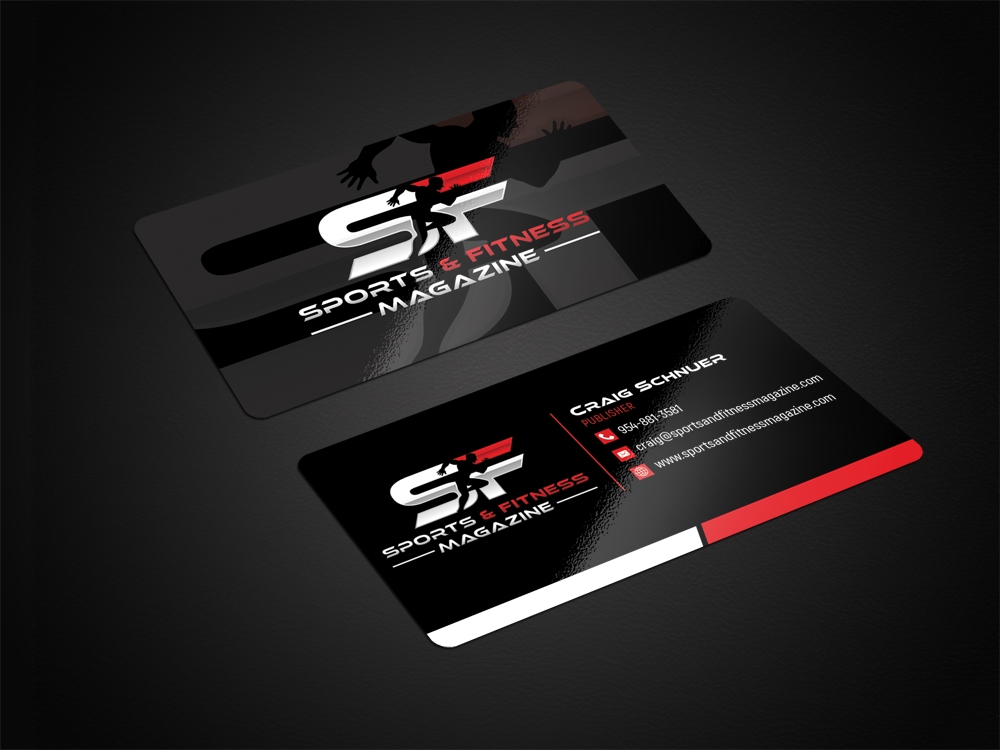 SPORTS & FITNESS MAGAZINE logo design by aamir