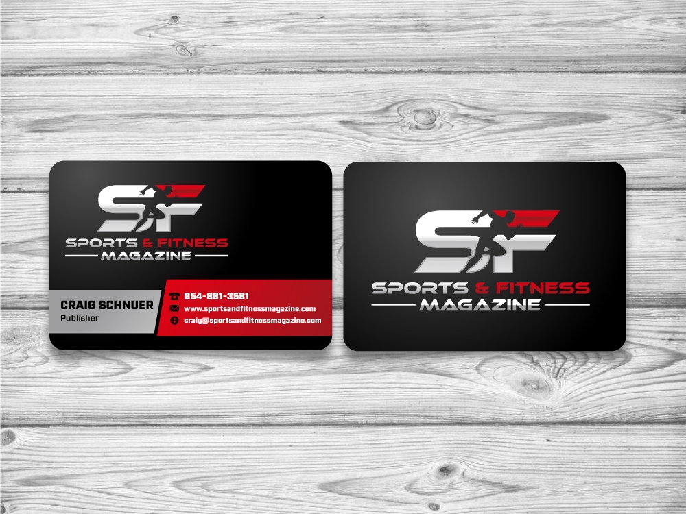 SPORTS & FITNESS MAGAZINE logo design by jaize